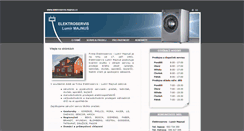 Desktop Screenshot of elektroservis-majnus.cz